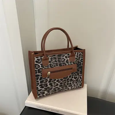 Leopard Print Crossbody Bag Women 2025 New Autumn