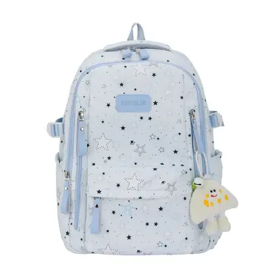 Nanfeng Starry Blue Women's Backpack Large Capacity