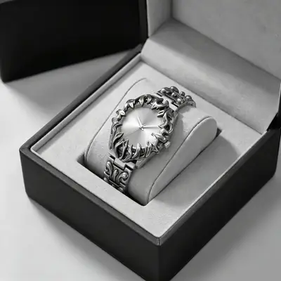 Millennial Original Y2K Alien Claw Alabaster European and American Style Niche Waterproof Quartz Watch with Luminous Feature