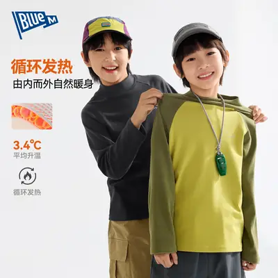 Children's Long Sleeve T-Shirt Light Green Grey