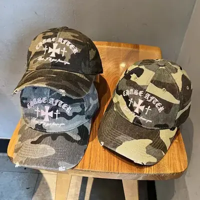 Women Camouflage Embroidered Baseball Cap