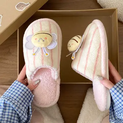 2025 Winter Cartoon Cotton Slippers for Girls