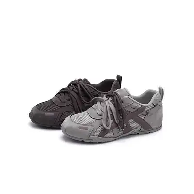Women Grey Mesh Casual Shoes Autumn 2025