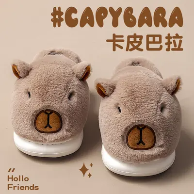 Warm Cotton Slippers for Men Winter Comfort