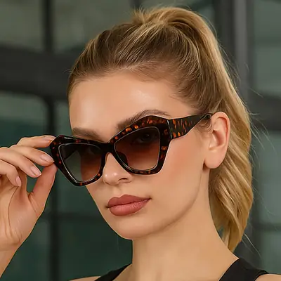 Pink Cat-Eye Sunglasses for Women