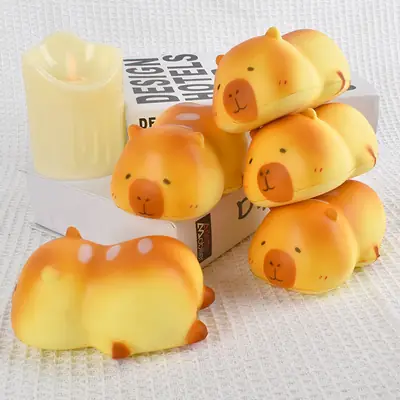 Super Moist Soft Finger-Sucking Bear, Pinchable and Muddy Feeling, Girl's Decompression Artifact, High-Looking Pu Slow Rebound Toy