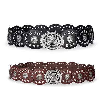 Women Crossbody Belt with Hollow Decorative Design