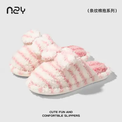 Women Velvet Warm Slippers Winter Autumn
