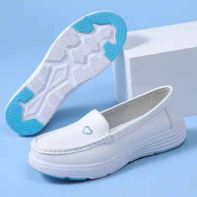 Ready-Made Nurse Shoes for Women, Soft Soles, Breathable and Not Tiring for Feet, Hospital Work Shoes, Women's Shoes, Cross-Border Foreign Trade Wholesale, Dropshipping