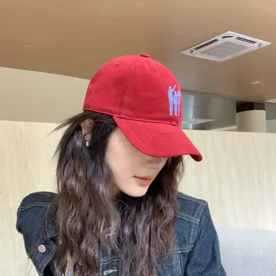 Korean Style Duckbill Cap Olive Green Unisex