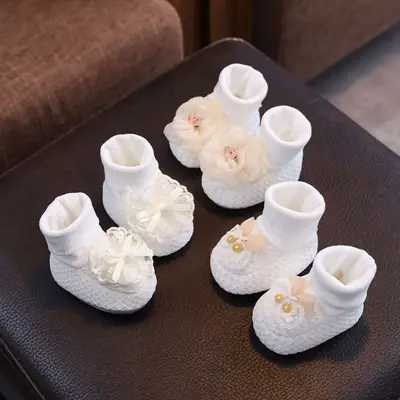Yingmeili Baby Shoes 0-1 Years Old Baby Exclusive Pre-Step Shoes Cotton Soft Sole Anti-Slip Toddler Anti-Fall Autumn and Winter Style