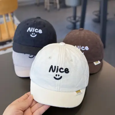 Nice Printed Baseball Cap for Boys Autumn Winter
