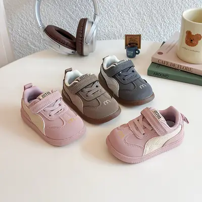 Toddler Shoes, Boys' Shoes, Spring & Fall 2025 New Baby Soft Sole Anti-Slip 0-1 Years Old 3 Girls Breathable Functional Shoes
