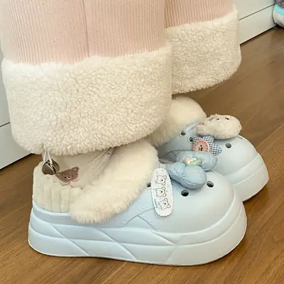 Winter Cute Slip-On Warm Shoes for Women