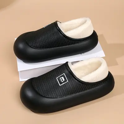 Pink Cotton Slipper for Women Warm Indoor Comfort