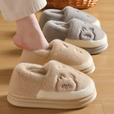 Women's Cotton Slippers for Autumn Winter 2025