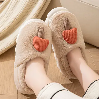 Women Cotton Slippers Warm Winter Home Furnishing