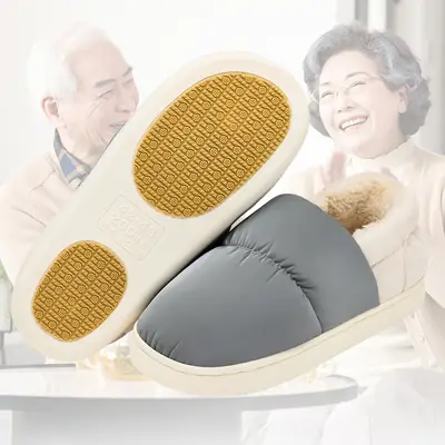 Women Winter Warm Anti-Slip Cotton Slippers