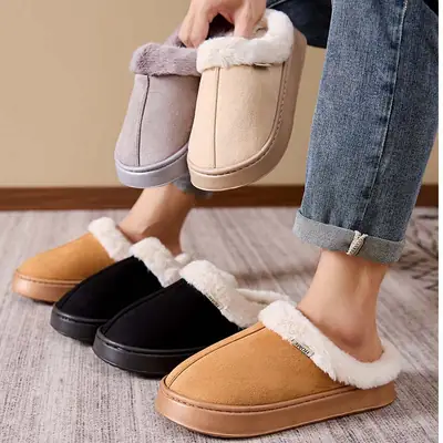 Women's Velvet Snow Boots Cross-Border Warm Slippers