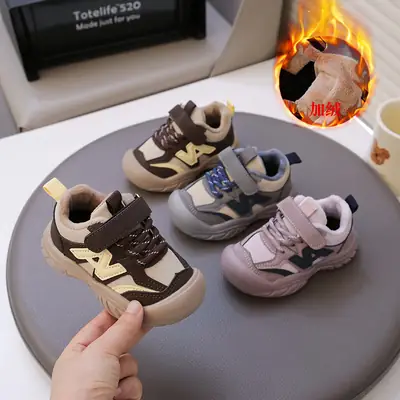 2025 Kidsren's Functional Shoes Non-Slip Soft Bottom Girls Baby Toddler Shoes New Baby Boy Sneakers Autum Boys