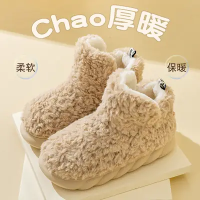 Women Fleece Lined Snow Boots Warm Non-Slip