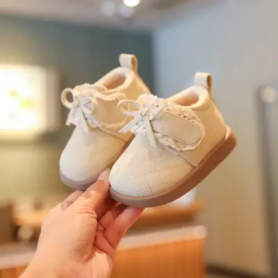 Fashionable Kidsren's Princess Leather Boots, Kidsren's Velvet Boots, Winter New Baby Toddler Shoes, Fashionable Girls' Warm Short Boots