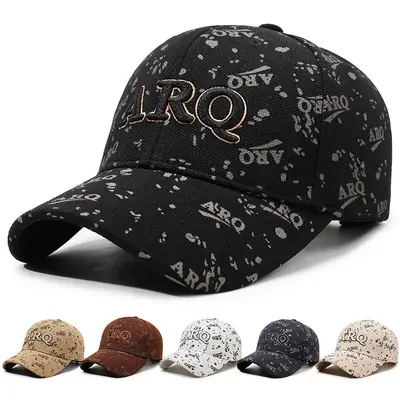 Unisex Embroidered Letter Baseball Cap Sunshade Hat