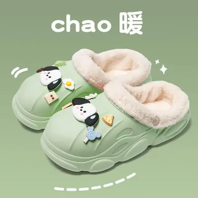 2025 Winter Cartoon Baby Slippers Waterproof Anti-Slip