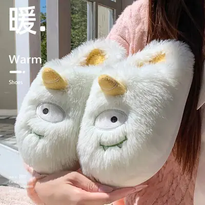 2025 Cartoon Cotton Slippers for Home & Outdoor Wear