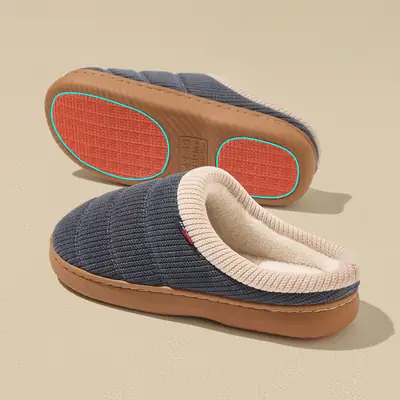 Cotton Slippers for Women Winter 2025 New Indoor Home Warm Waterproof Anti-Slip Home Slippers for Men Autumn and Winter