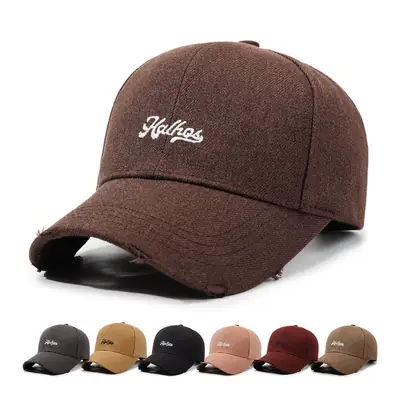 Maroon Embroidered Baseball Cap for Women 2026
