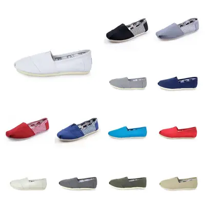 Factory Direct Sales European and American Canvas Shoes Pure Color Thomas Shoes Export Thomas Cloth Shoes Mary Shoes Casual Shoes Flats