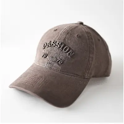 Men Women Embroidered Baseball Cap Black