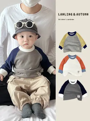 Baby Pilot Hat & Suit Set for Boys Autumn Base
