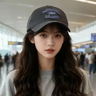 Women Letter Embroidered Baseball Cap All Season Sun Hat