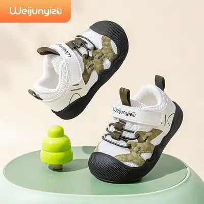 2026 New Model Toddler Shoes for Boys, Spring Shoes, Baby Shoes with Soft Soles, Functional Shoes for One-Year-Old Girls