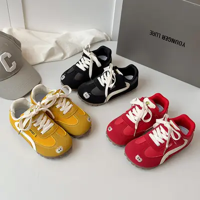 Girls' Sneakers, Baby Shoes, Autum Flats for Boys and Girls, Soft-Soled, Comfortable and Lightweight Toddler Shoes