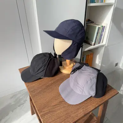 Quilted Winter Baseball Cap for Men Women