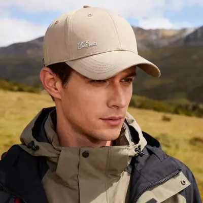 Men's Brown XING CHENG Baseball Cap