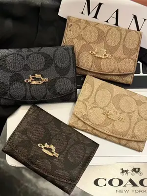 Manufacturer's In-Stock Direct Wholesale Chanel Card Holder with Multiple Card Slots 70% off Cross-Border European and American Wallet Small Chanel Style