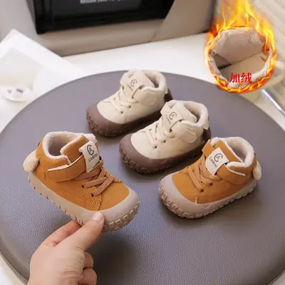 2025 Soft-Soled Autumn Walking Shoes New Baby Shoes Spring and Autumn Baby Non-Slip Soft-Soled Shoes Children's Functional Shoes