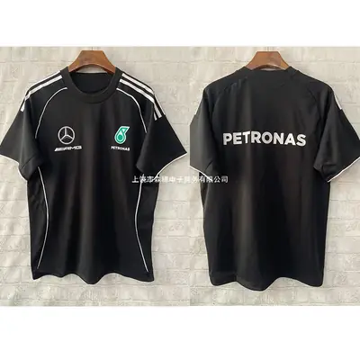 2526 Aston Martin Ferrari Red Bull Mclaren Mercedes Racing Suit Summer Short Sleeve Casual Wear