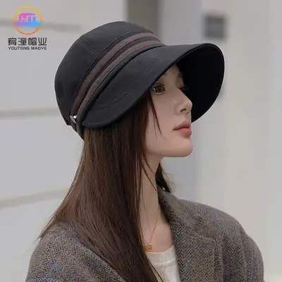 Women's Korean Bucket Hat Face Cover 2025 Spring Autumn
