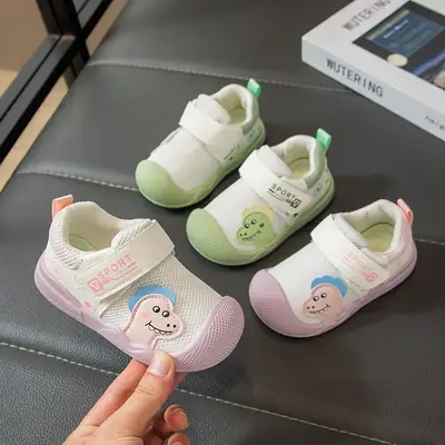 Children's Baby Toddler Shoes, Men's Non-Slip Baby Shoes, 2026 Spring and Summer New Style Girls' Single Shoes, Soft Sole, Versatile Toddler Shoes