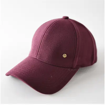 Maroon Baseball Cap for Men Women Sunshade Clothing