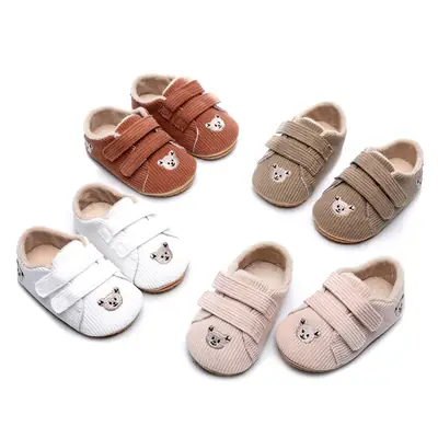 Baby Cartoon Slippers 0-1Yr Soft Anti-Fall Shoes