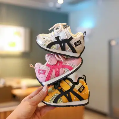 High-Looking Baby Toddler Shoes 2025 New Autumn Baby Sports Shoes for Men and Women Baby Non-Slip and Wear-Resistant Toddler Shoes