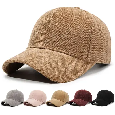 Herringbone Cap Small Men Women British Peaked