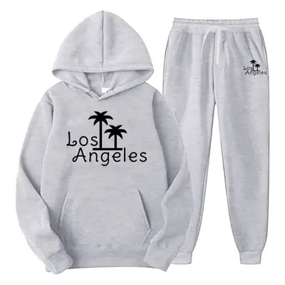 Amazon men's clothing set, cross-border export, pullover sweatshirt, sportswear set, fashionable fleece, men's hooded sweatshirt