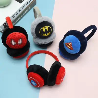 Children's Cartoon Earmuffs, Earmuffs, Winter Boys' Outdoor Earmuffs, Girls' Warm Earmuffs, Ear Warmers, Anti-Noise